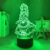 Lampe Genshin Impact Noelle goodies lampe led 3D cadeau décor cosplay
