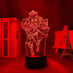 Lampe Genshin Impact Paimon NPC goodies lampe led 3D cadeau décor cosplay