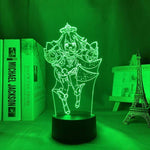 Lampe Genshin Impact Paimon NPC goodies lampe led 3D cadeau décor cosplay