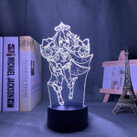 Lampe Genshin Impact Paimon NPC goodies lampe led 3D cadeau décor cosplay