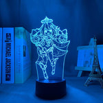 Lampe Genshin Impact Paimon NPC goodies lampe led 3D cadeau décor cosplay