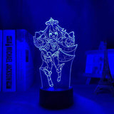 Lampe Genshin Impact Paimon NPC goodies lampe led 3D cadeau décor cosplay