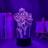 Lampe Genshin Impact Paimon NPC goodies lampe led 3D cadeau décor cosplay