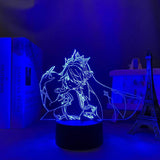Lampe  Genshin Impact Rosaria goodies jeux vidéos lampe led 3D