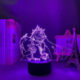 Lampe  Genshin Impact Rosaria goodies jeux vidéos lampe led 3D