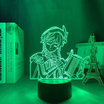 Lampe Genshin Impact Venti goodies lampe led 3D cadeau décor cosplay