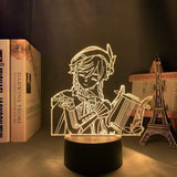 Lampe Genshin Impact Venti goodies lampe led 3D cadeau décor cosplay