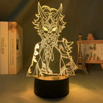 Lampe Genshin Impact Xiao goodies lampe led 3D cadeau décor cosplay