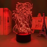 Lampe Genshin Impact Xiao Venti goodies manga anime lampe led 3D