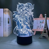 Lampe Genshin Impact Xiao Venti goodies manga anime lampe led 3D