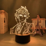 Lampe Genshin Impact Zhongli goodies lampe led 3D cadeau décor cosplay