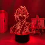 Lampe Genshin Impact Zhongli goodies lampe led 3D cadeau décor cosplay