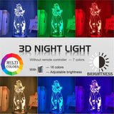 Lampe Gurren Lagann Simon Led Night Light for Bedroom Decor Night Lamp Tengen Toppa Gurren Lagann