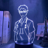 Lampe Haikyuu Kei Tsukishima goodies manga animé lampe led 3D