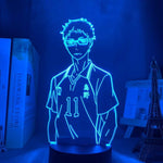 Lampe Haikyuu Kei Tsukishima goodies manga animé lampe led 3D