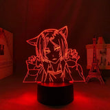 Lampe Haikyuu Kenma Kozume goodies anime manga lampe led 3D