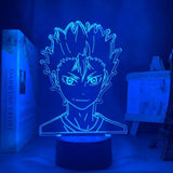 Lampe Haikyuu Nishinoya Yuu  Lampe led 3D Décor