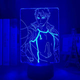 Lampe Haikyuu Wakatoshi Ushijima goodies manga animé lampe led 3D