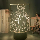 Lampe Haikyuu Wakatoshi Ushijima goodies manga animé lampe led 3D