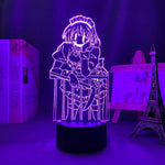 Lampe High Rise Invasion Maid Mask lampe led 3D goodies cadeau décoration manga