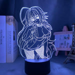 Lampe High School DxD Rias Gremory goodies manga animé lampe led 3D cadeau décor