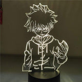 lampe Hunter X Hunter 3d Gon Killua Kurapika Hisoka Illusion lampe led 3D