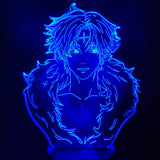 Lampe Hunter X Hunter CHROLLO LUCILFER 3D Lampe led 3D