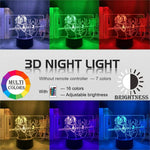 Lampe Hunter X Hunter Feitan Lamp for Kids Bedroom Decor lampe led 3D