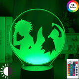 Lampe Hunter X Hunter Gon Freecss and Killua Zoldyck  Lampe led 3D Décor