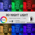 Lampe Hunter X Hunter Killua Led Light for Kids Bedroom Decor lampe led 3D