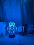 Lampe Hunter X Hunter Led Night Light Anime Lamp Kulolo for Bedroom Decor lampe led 3D
