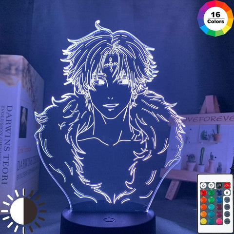Lampe Hunter X Hunter Led Night Light Anime Lamp Kulolo for Bedroom Decor lampe led 3D