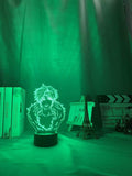 Lampe Hunter X Hunter Led Night Light Anime Lamp Kulolo for Bedroom Decor lampe led 3D