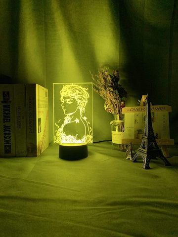 Lampe JoJo's Bizarre Adventure Art Gadget Lampe Led 3D veilleuse Décor