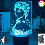 Lampe JoJo's Bizarre Adventure Art Gadget Lampe Led 3D veilleuse Décor