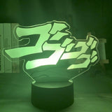 Lampe JoJos Bizarre Adventure for Bedroom dio lampe led 3D