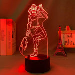 Lampe Jujutsu Kaisen Zenin Maki lampe led 3D goodies manga cadeau