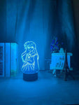 Lampe Kagome Higurashi Figure Girls Led Night Light for Dorm Decor lampe led 3D