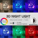 Lampe Kamisama Kiss Tomoe Lamp for Home Decoration lampe led 3D