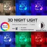 Lampe Kamisama Kiss Tomoe Lamp for Home Decoration lampe led 3D