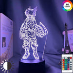 Lampe Katsuki Bakugo Figure Kids Bedroom My Hero Academia Gift Led Night Light