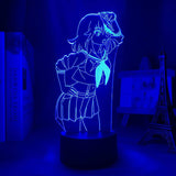 Lampe Kill La Kill Ryuko goodies manga animé lampe led 3D cadeau décor