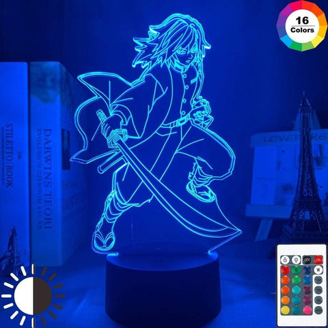 Lampe Kimetsu No Yaiba Giyu Tomioka Manga Gadget Giyuu Lamp Demon Slayer lampe 3D