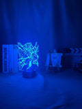 Lampe Kimetsu No Yaiba Led Night Light Anime Demon Slayer Lamp for Bedroom Decor Agatsuma Zenitsu Light lampe led 3D
