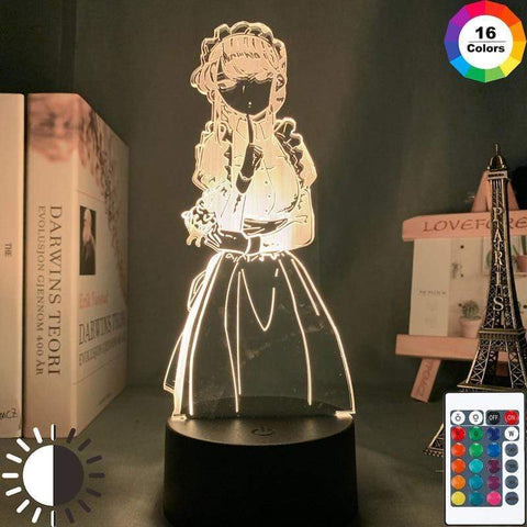 Lampe Komi Can't Communicate Anime Table Lamp for Kids Bedroom Decoration lampe led 3D