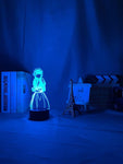 Lampe Komi Can't Communicate Anime Table Lamp for Kids Bedroom Decoration lampe led 3D