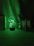 Lampe Levi Ackerman Figure Led Night Light for Kids Lampe Attack on Titan Gift