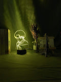 Lampe Levi Ackerman Figure Led Night Light for Kids Lampe Attack on Titan Gift