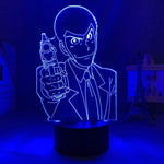 Lampe Lupin The Third Arsene Lupin III lampe led anime manga goodies