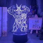 Lampe My Hero Academia All Might et Denki Kaminari décor veilleuse Lampe led 3D My hero academia